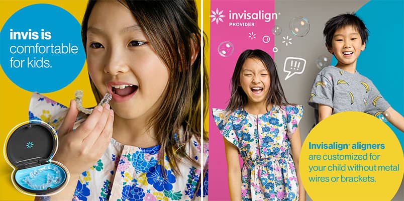 Invisalign is comfortable for kids